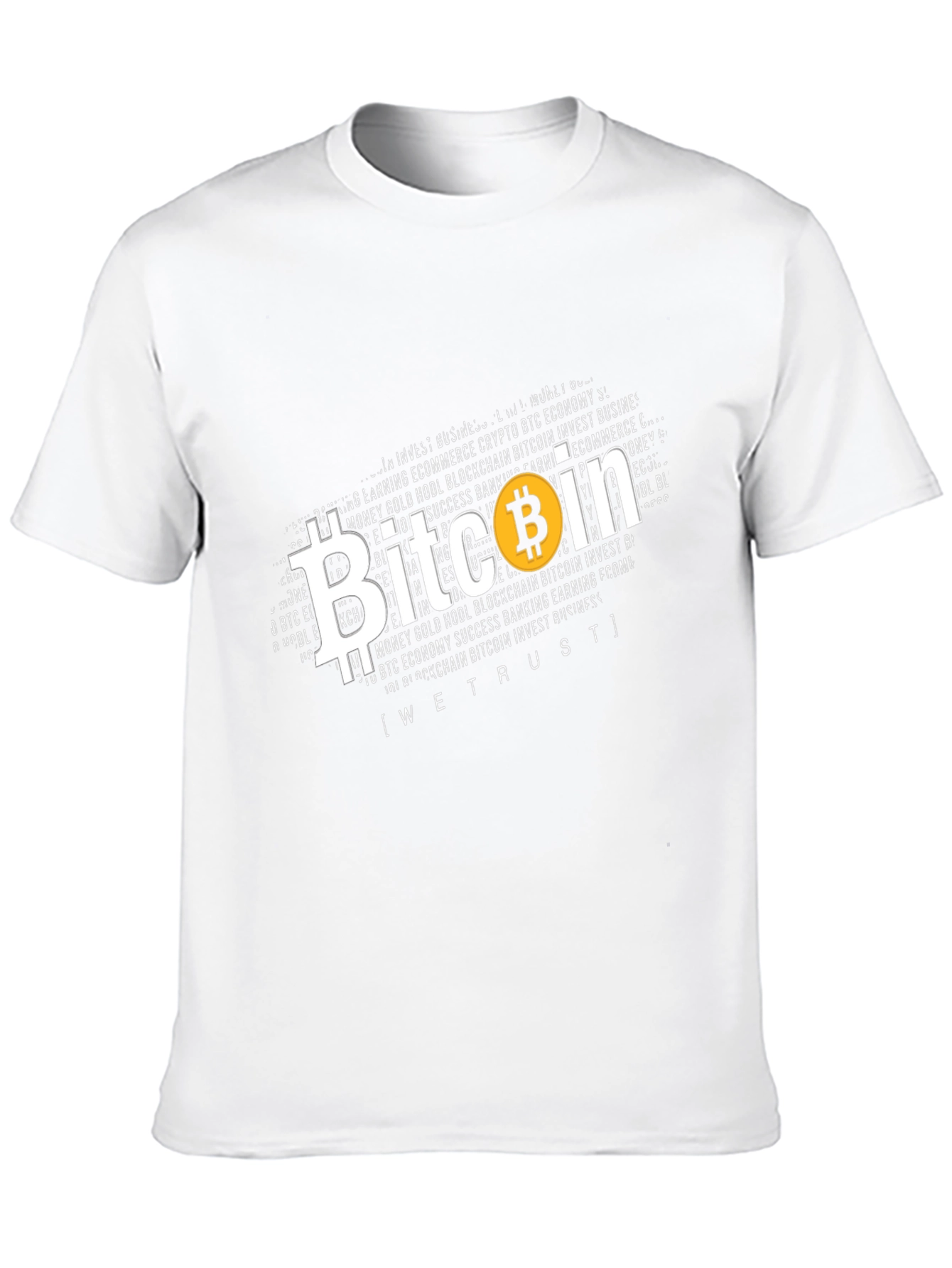 Bitcoin Crypto T-Shirt - We Trust Blockchain