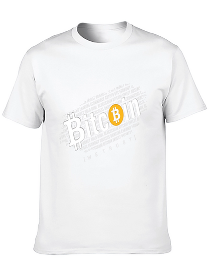 Bitcoin Crypto T-Shirt - We Trust Blockchain