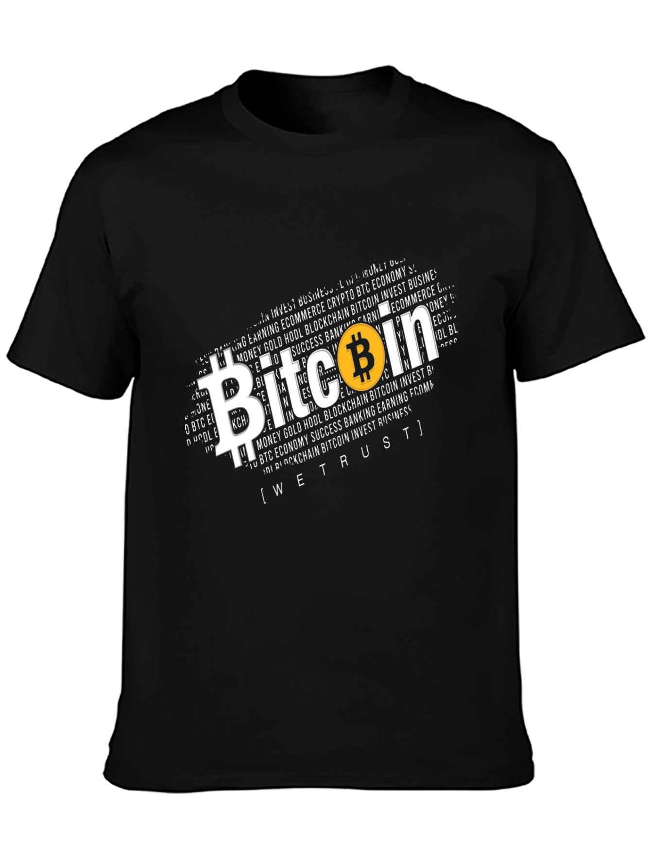 Bitcoin Crypto T-Shirt - We Trust Blockchain
