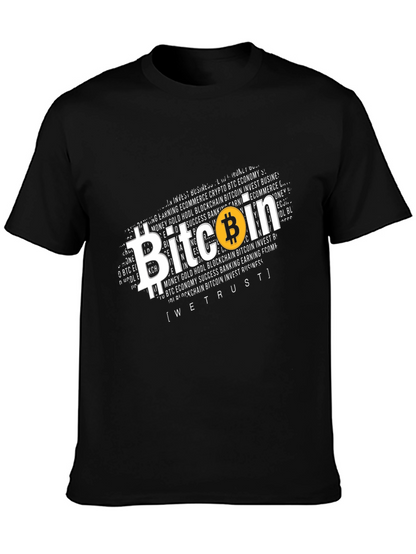 Bitcoin Crypto T-Shirt - We Trust Blockchain