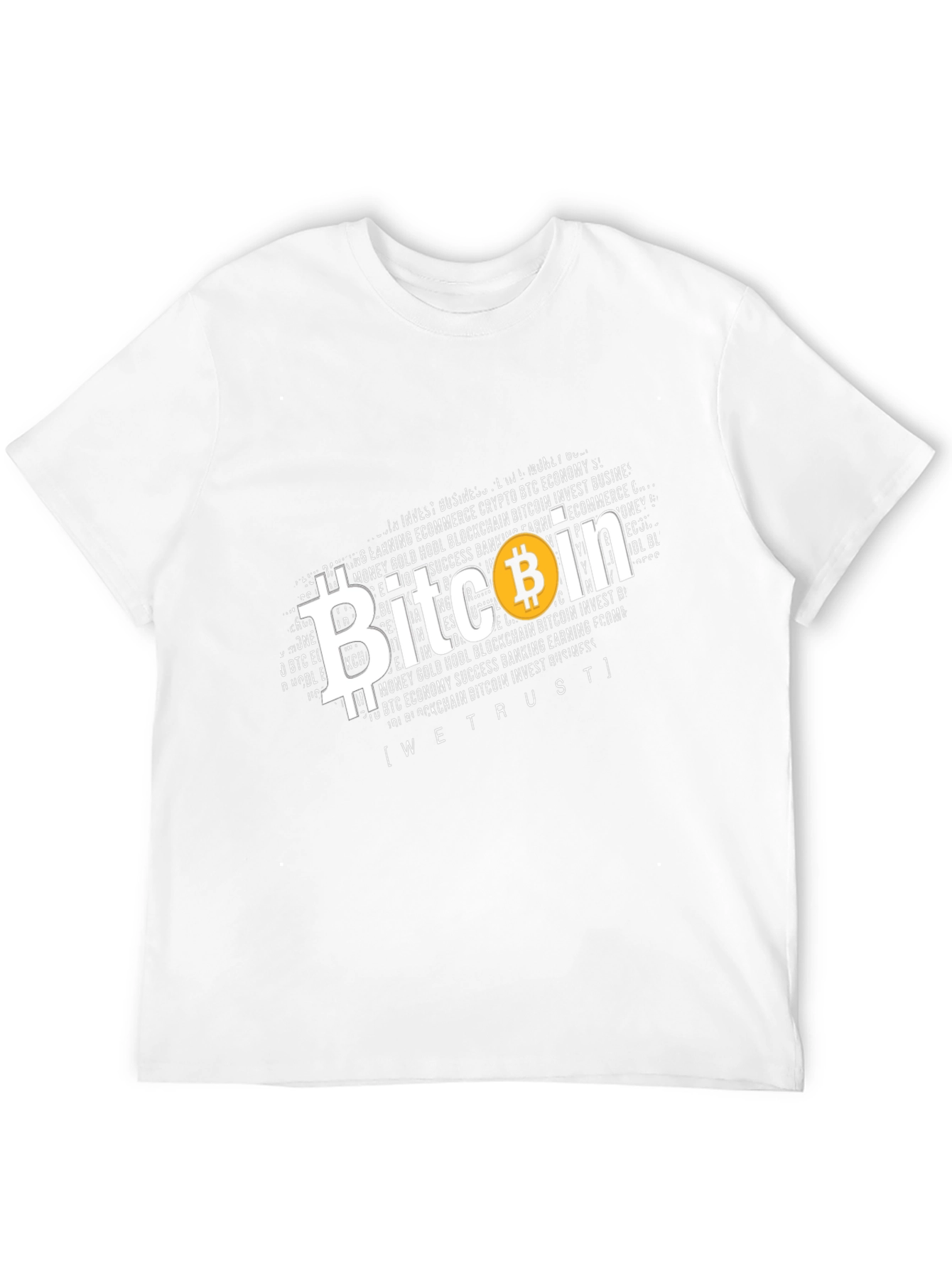 Bitcoin Crypto T-Shirt - We Trust Blockchain