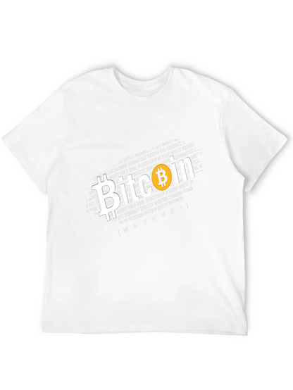 Bitcoin Crypto T-Shirt - We Trust Blockchain