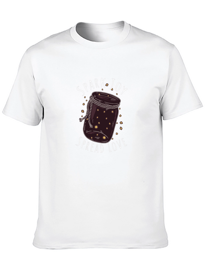 Spark Joy Spread Love Graphic T-Shirt