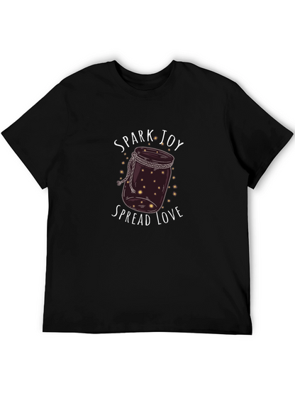 Spark Joy Spread Love Graphic T-Shirt