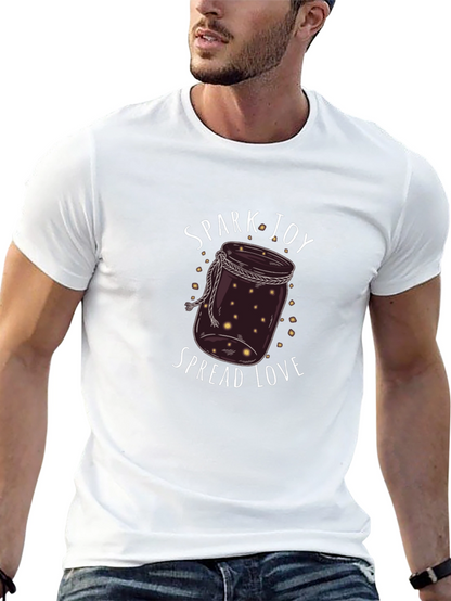 Spark Joy Spread Love Graphic T-Shirt