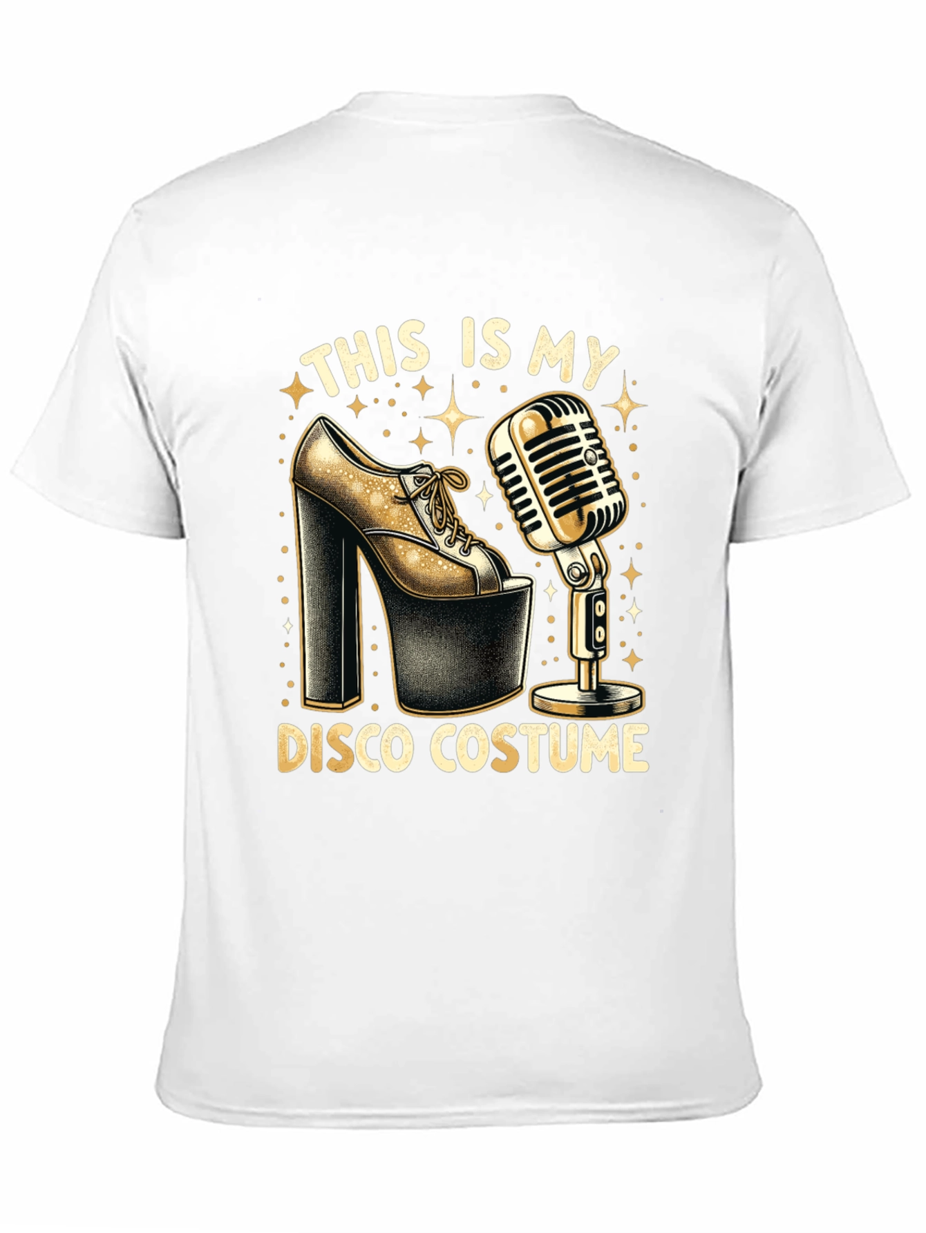 Disco Costume Graphic T-Shirt