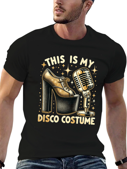 Disco Costume Graphic T-Shirt