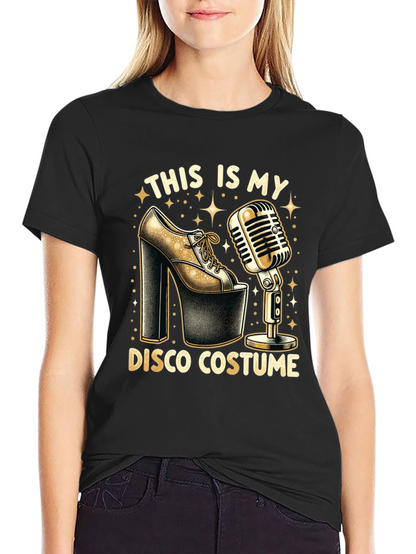 Disco Costume Graphic T-Shirt