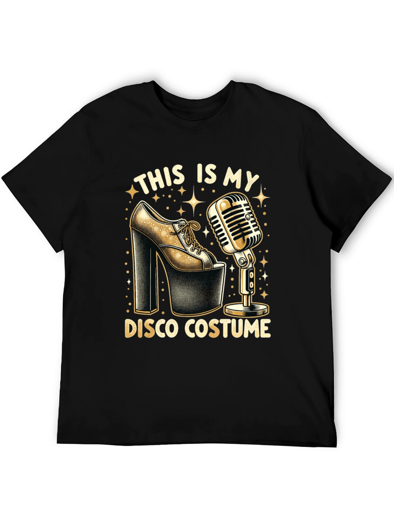 Disco Costume Graphic T-Shirt