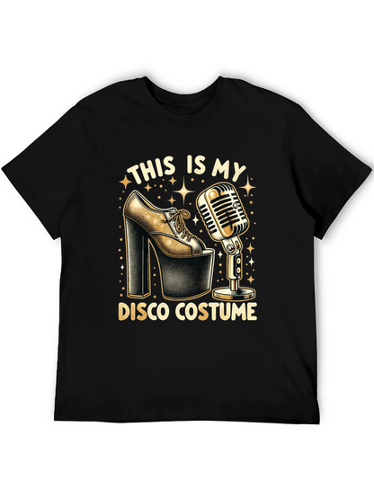 Disco Costume Graphic T-Shirt