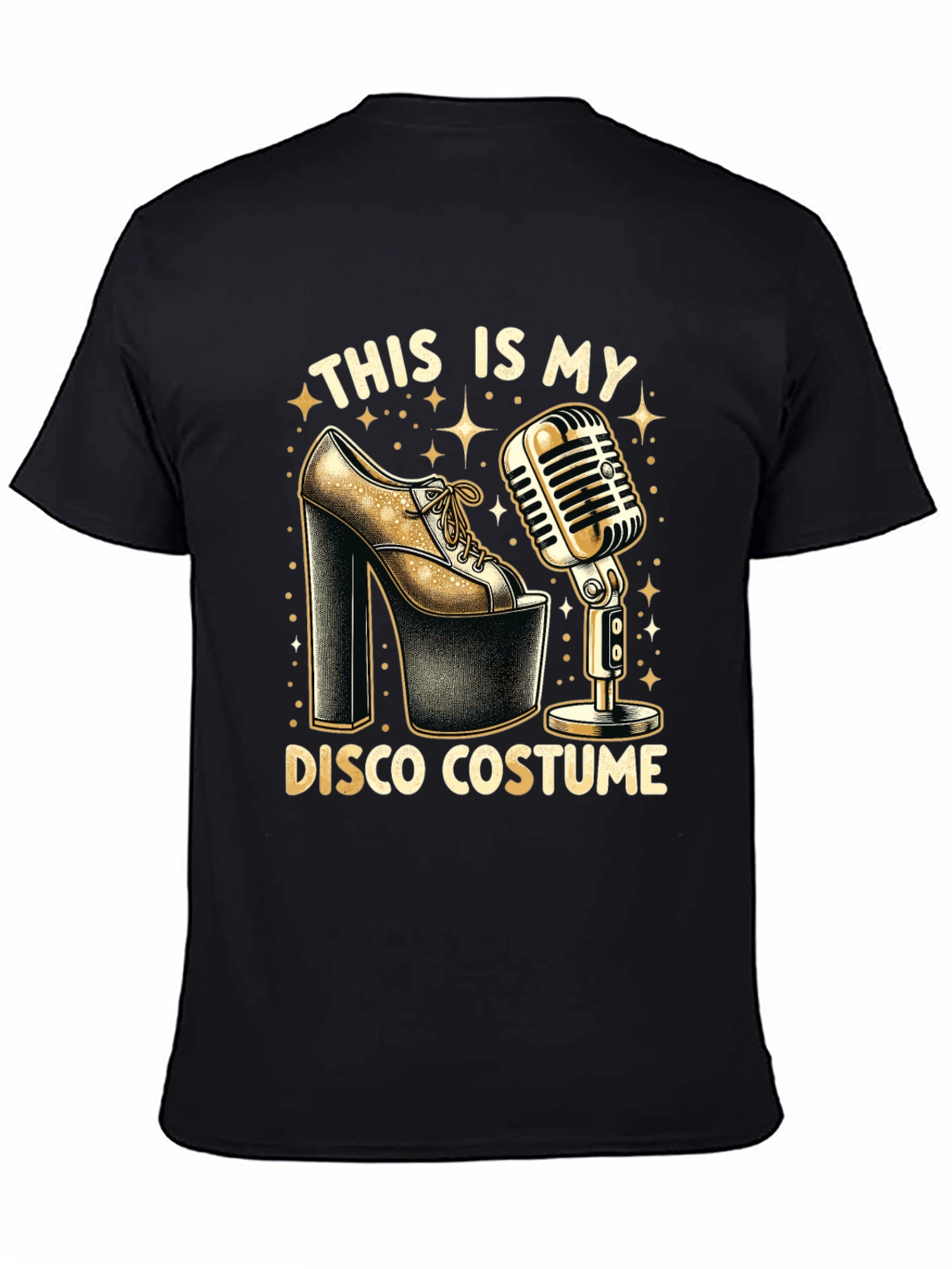 Disco Costume Graphic T-Shirt