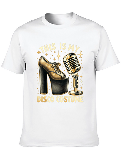 Disco Costume Graphic T-Shirt