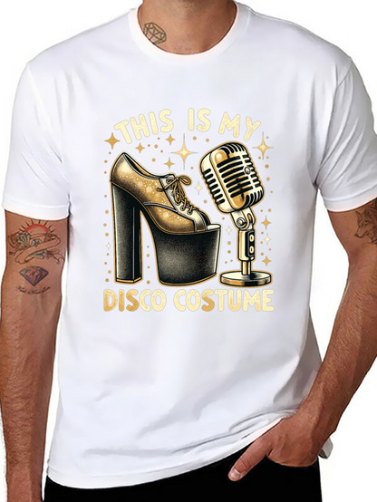 Disco Costume Graphic T-Shirt
