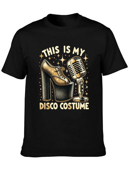 Disco Costume Graphic T-Shirt