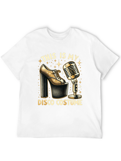 Disco Costume Graphic T-Shirt