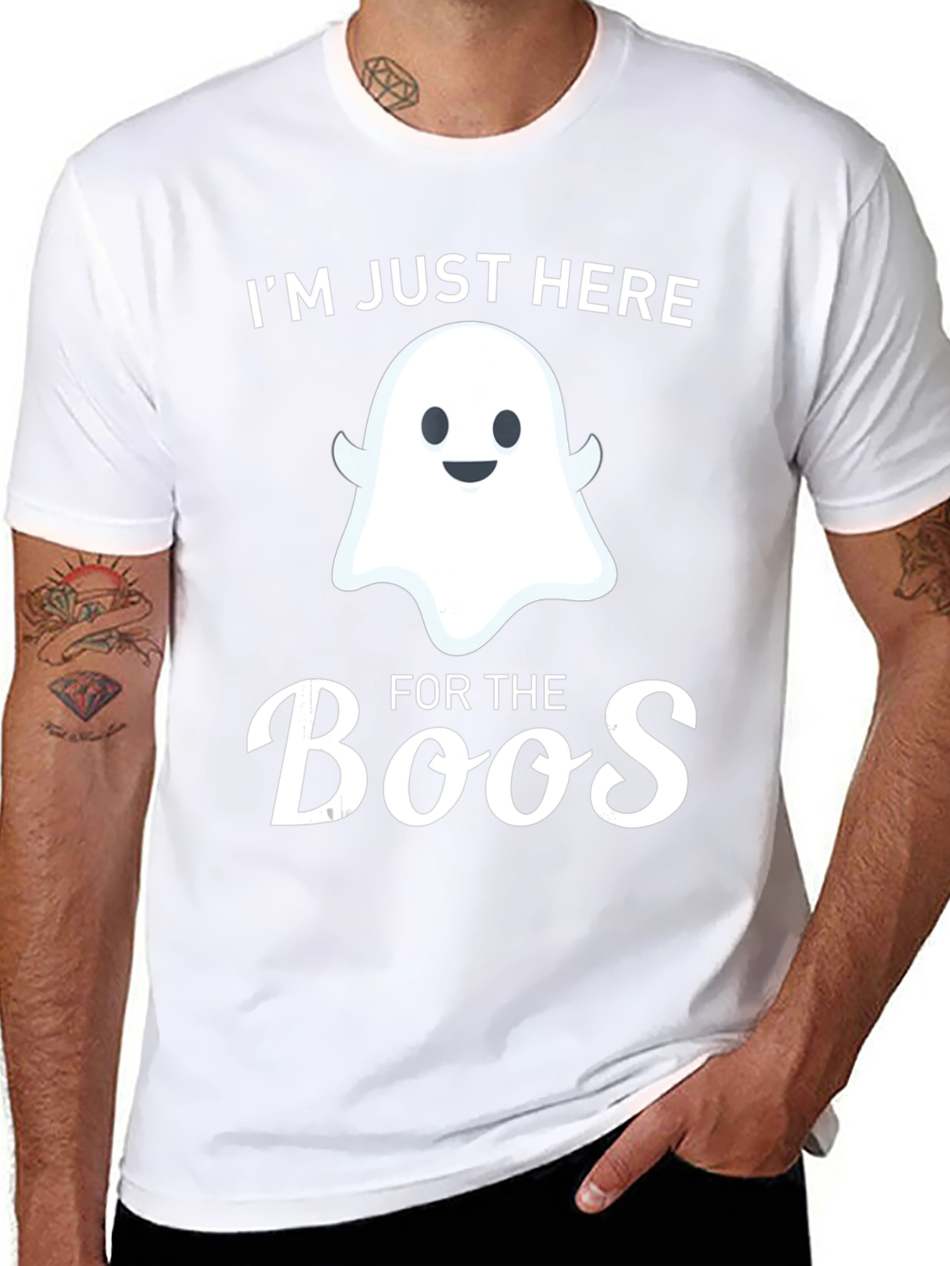 Funny Halloween Ghost Boo T-Shirt