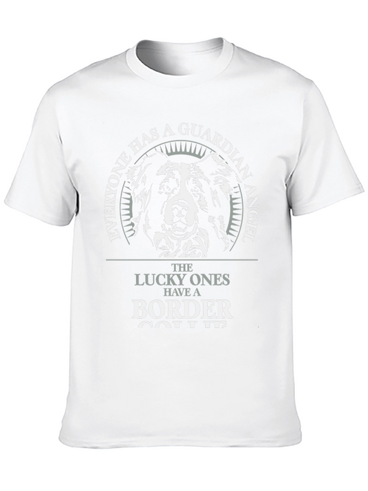 Border Collie Guardian Angel T-Shirt