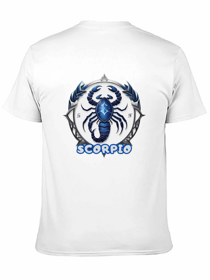 Scorpio Zodiac Graphic Tee - Black
