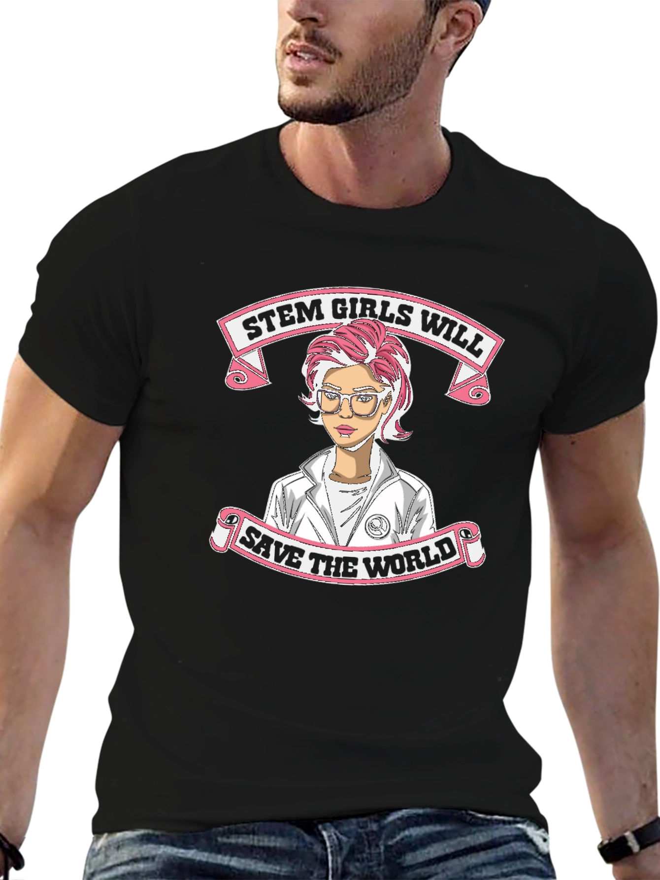 STEM Girls Will Save The World T-Shirt