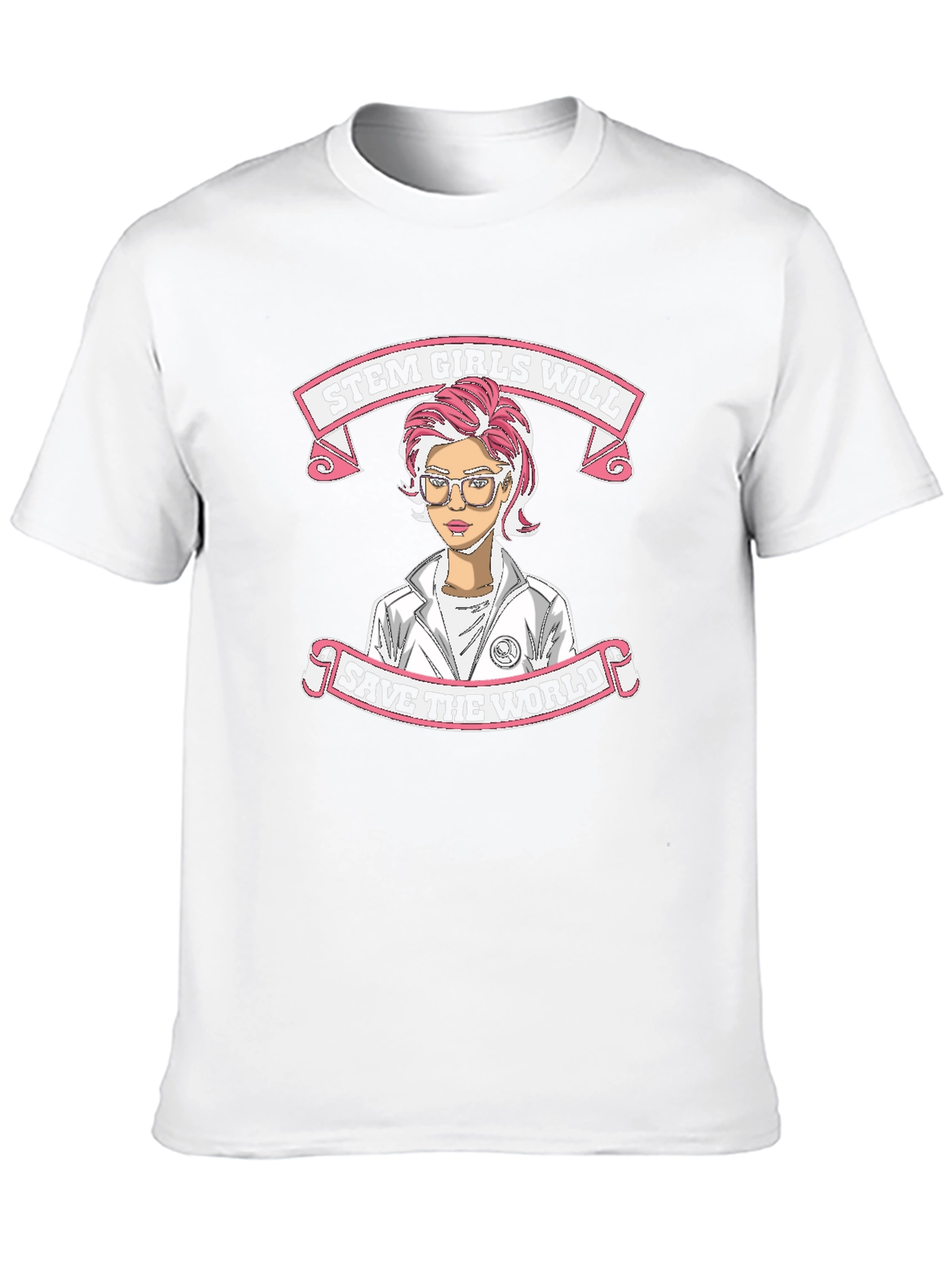 STEM Girls Will Save The World T-Shirt