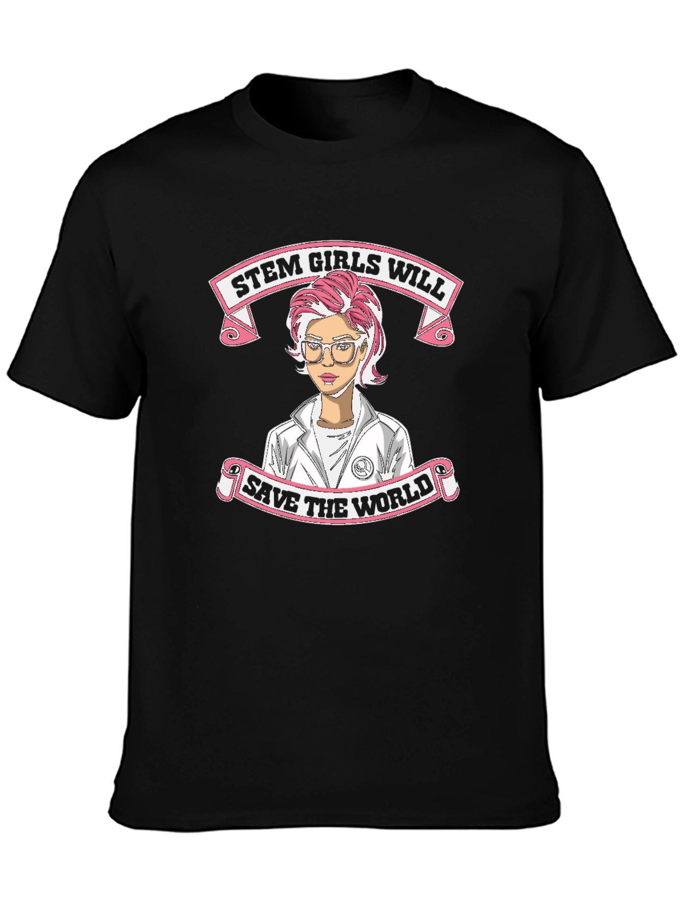 STEM Girls Will Save The World T-Shirt
