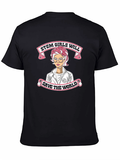 STEM Girls Will Save The World T-Shirt