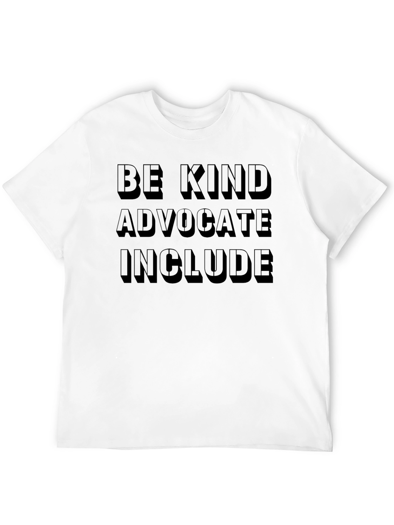 Be Kind Advocate Include Black T-Shirt