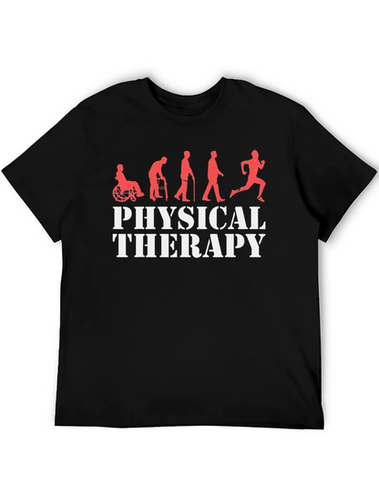 Physical Therapy Evolution Black T-Shirt
