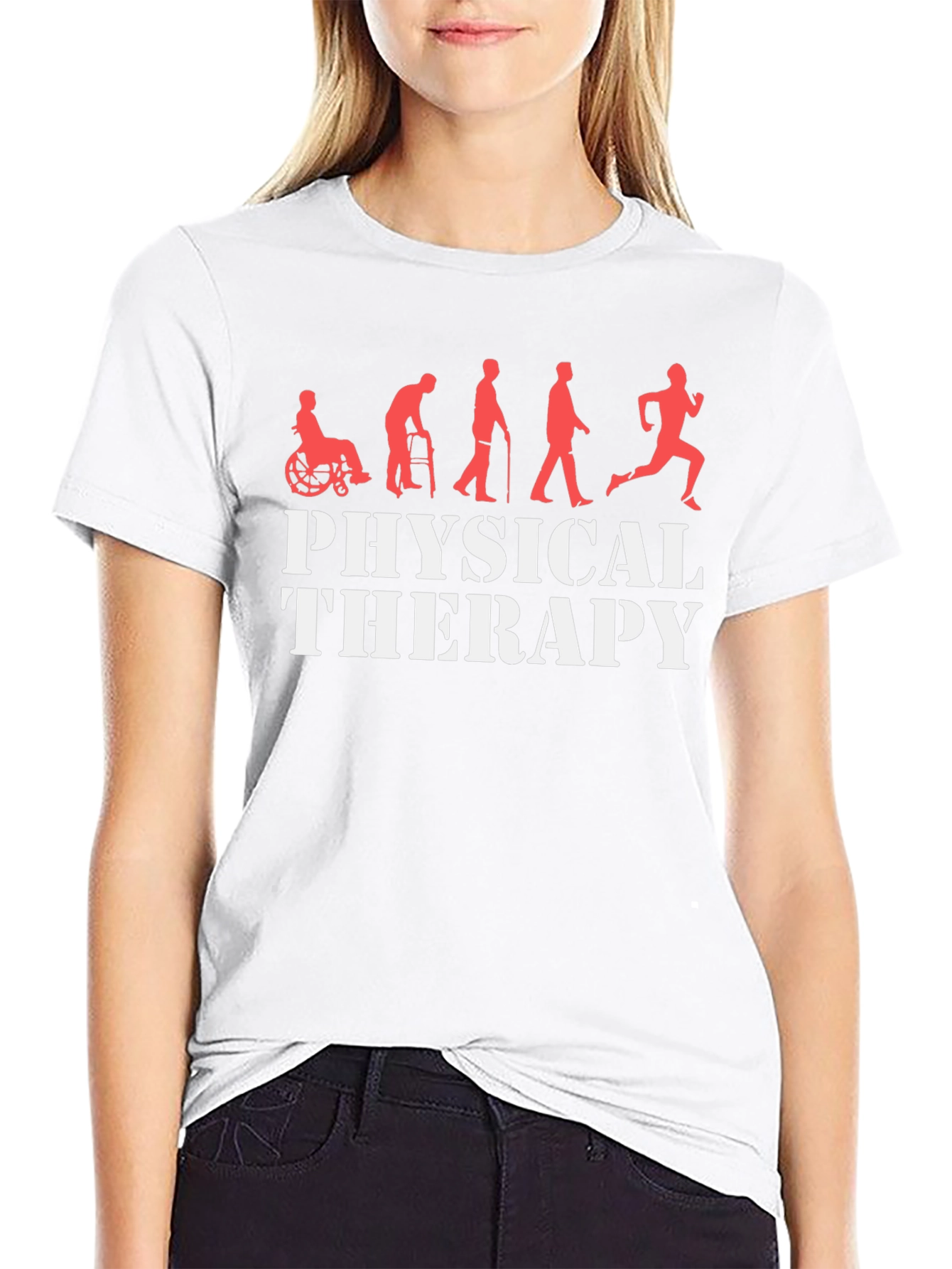 Physical Therapy Evolution Black T-Shirt