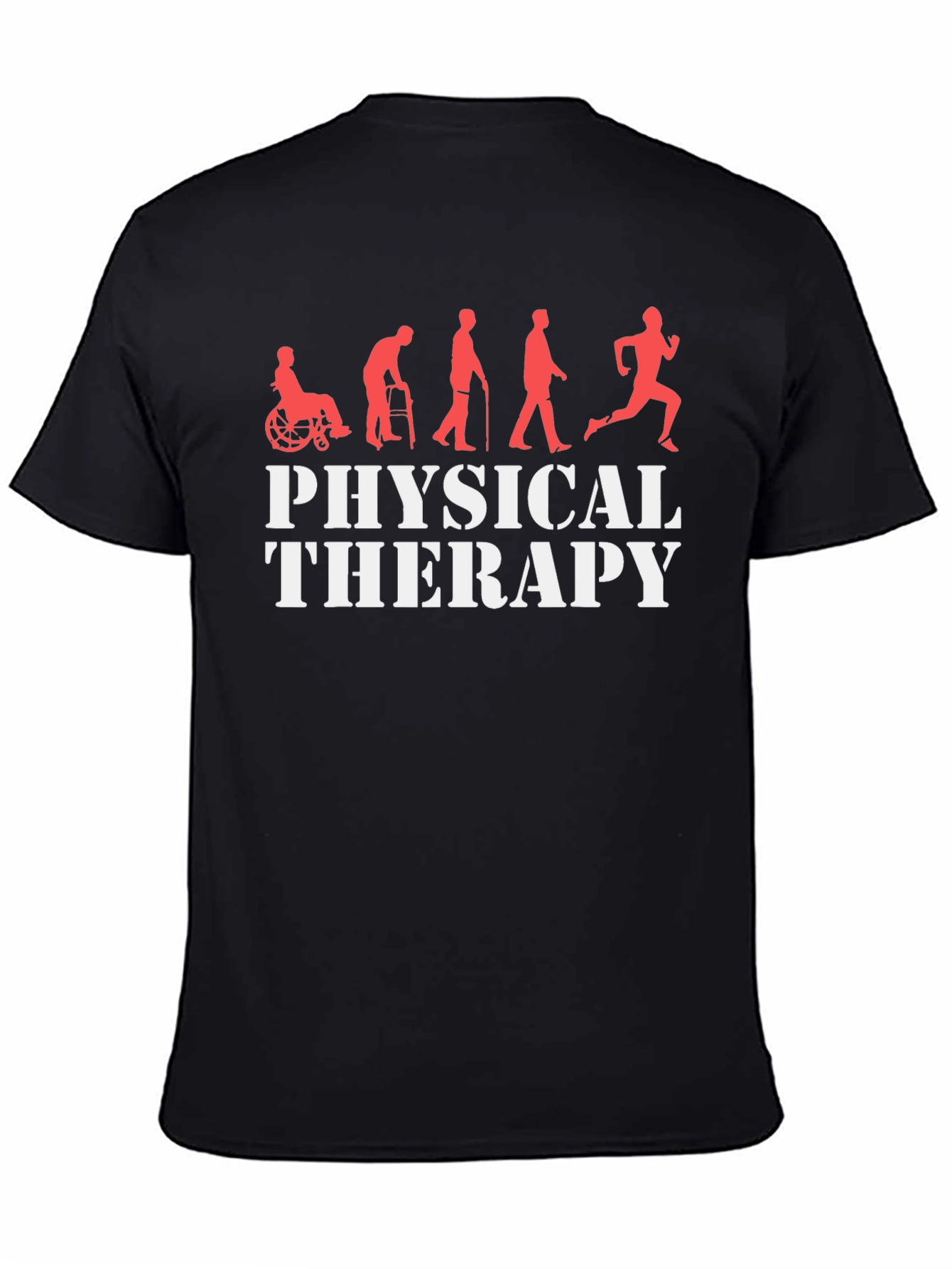 Physical Therapy Evolution Black T-Shirt