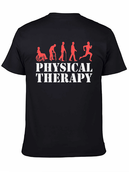 Physical Therapy Evolution Black T-Shirt