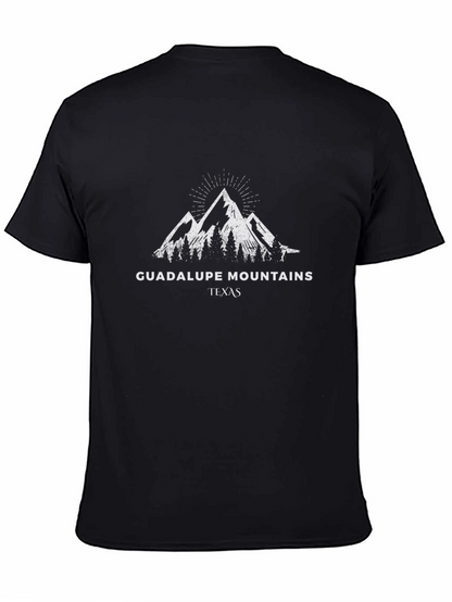 Guadalupe Mountains Texas Black T-Shirt