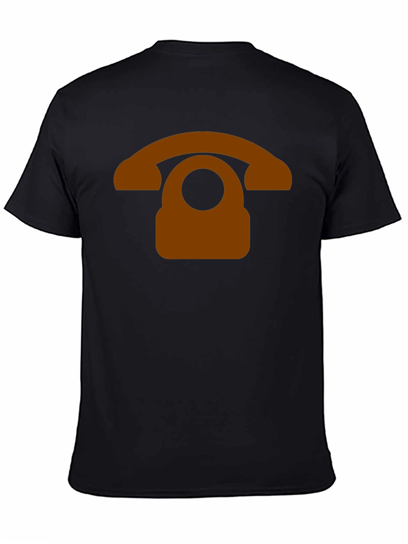 Retro Phone Graphic Tee - Classic Design