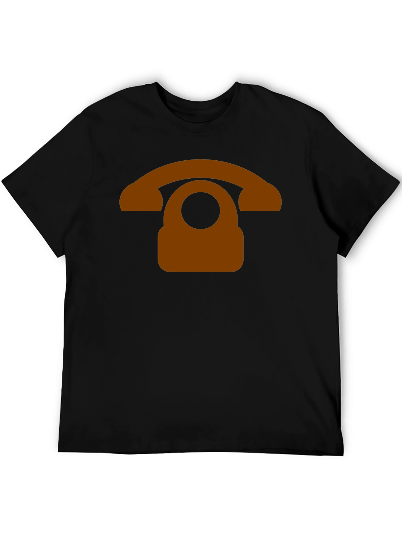 Retro Phone Graphic Tee - Classic Design