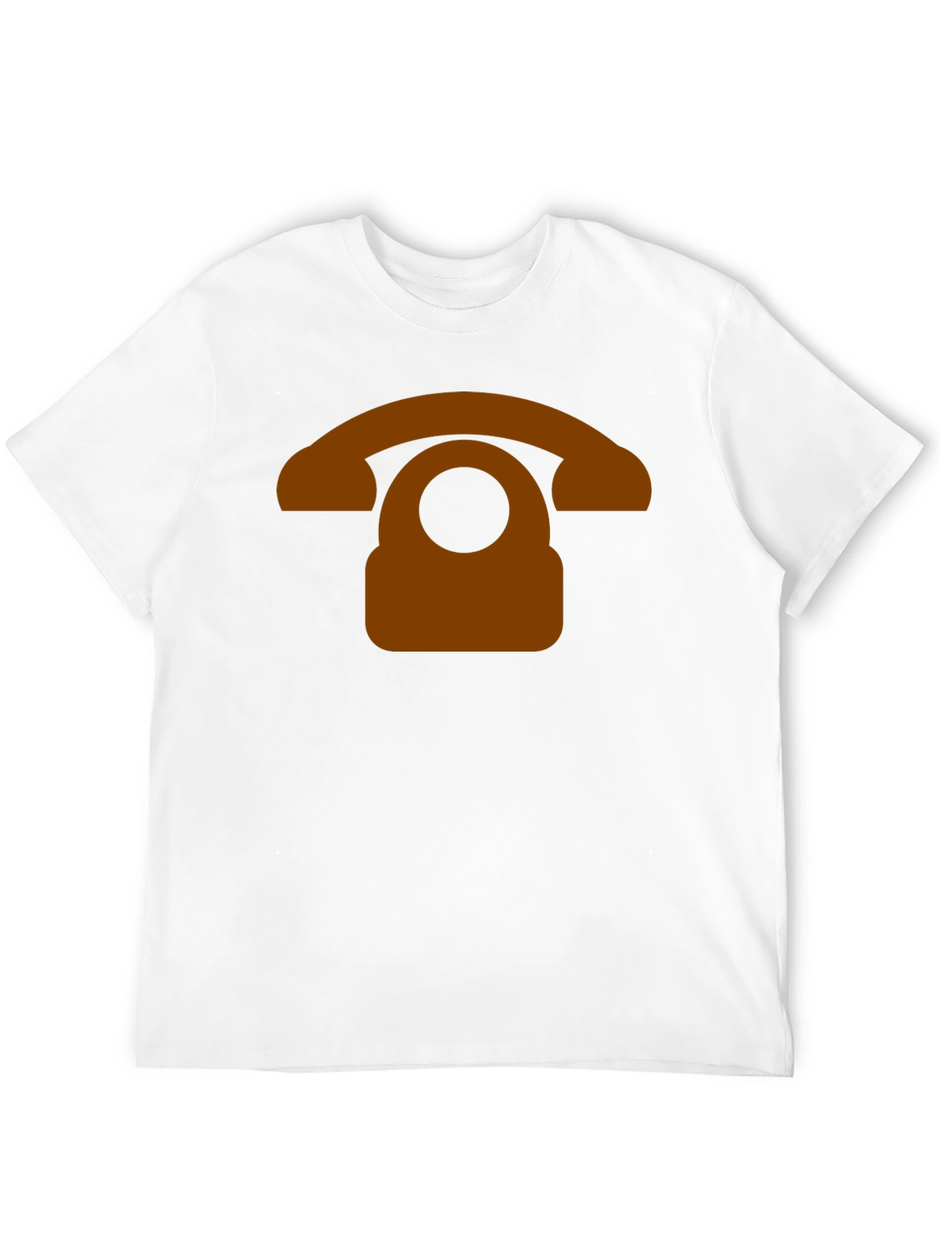 Retro Phone Graphic Tee - Classic Design