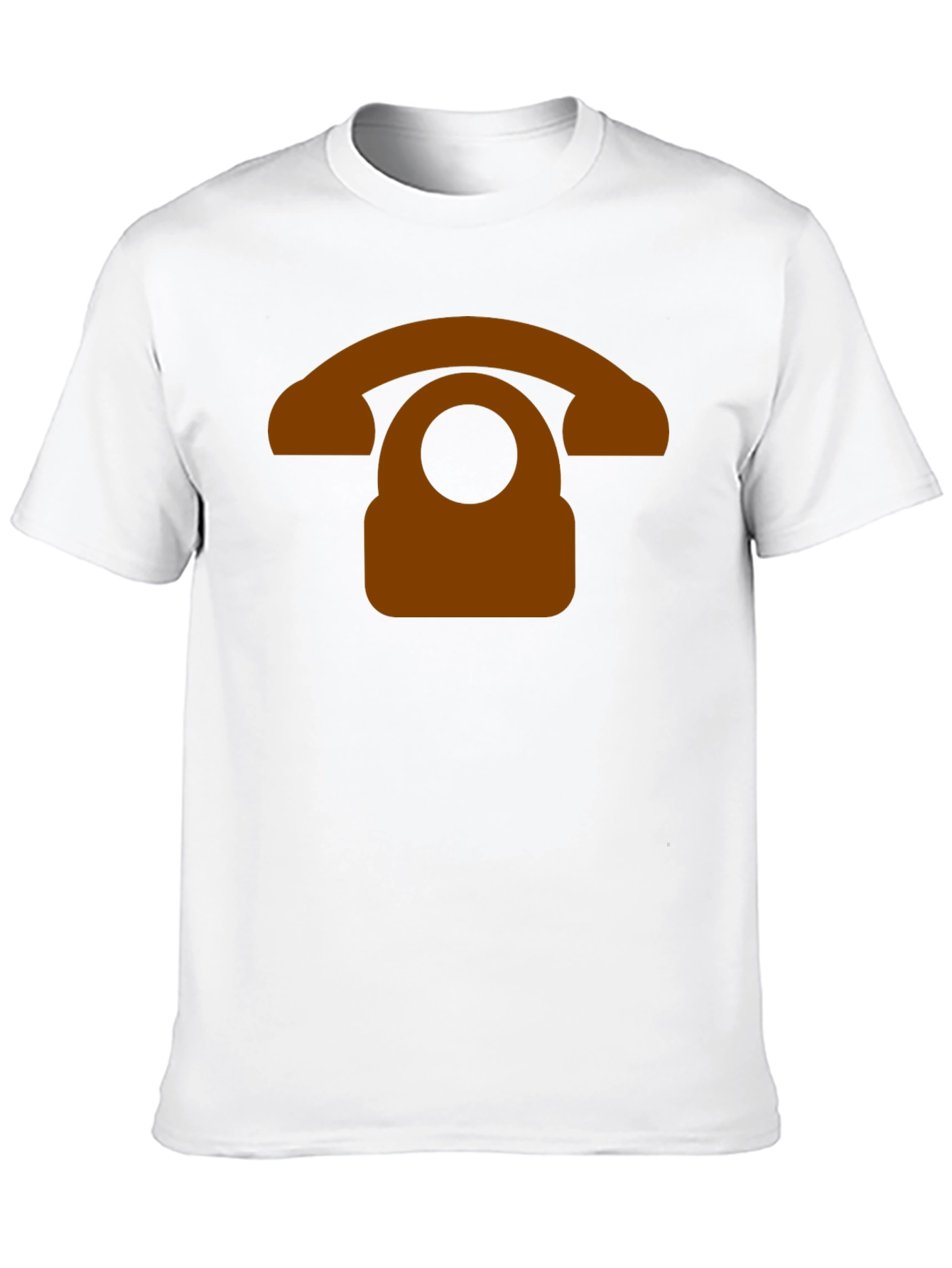Retro Phone Graphic Tee - Classic Design
