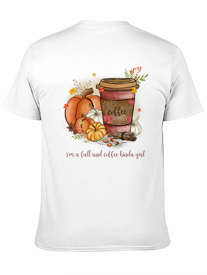 Fall & Coffee Kinda Girl Graphic Tee
