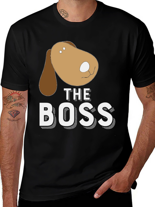 The Boss Dog Graphic T-Shirt