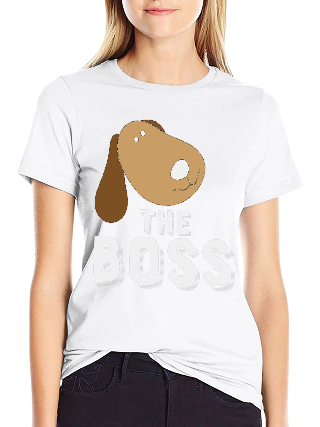 The Boss Dog Graphic T-Shirt