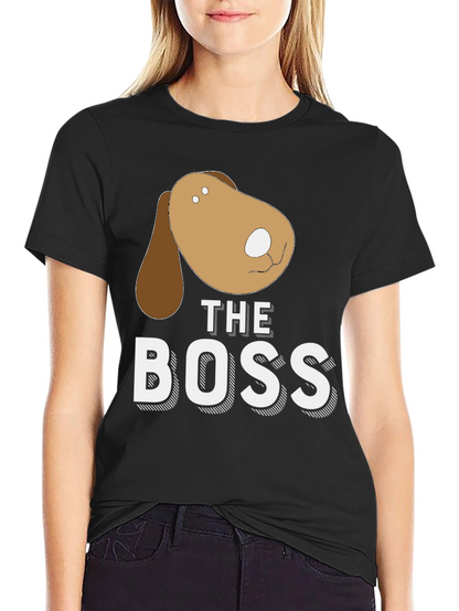 The Boss Dog Graphic T-Shirt