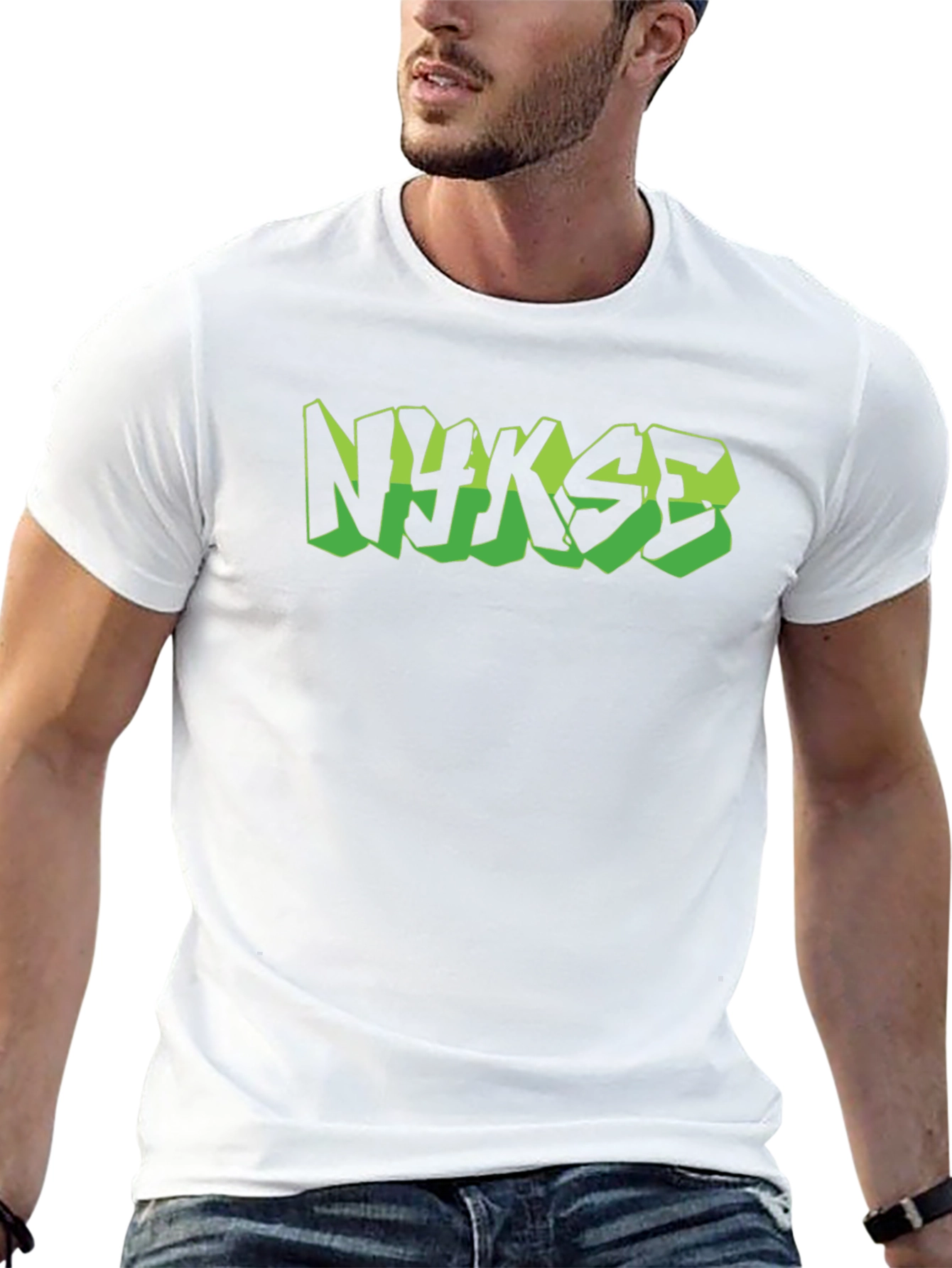 NYKSE Graphic T-Shirt - Trendy Streetwear Tee