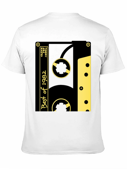Retro Best of 1982 Cassette Tape Graphic T-Shirt