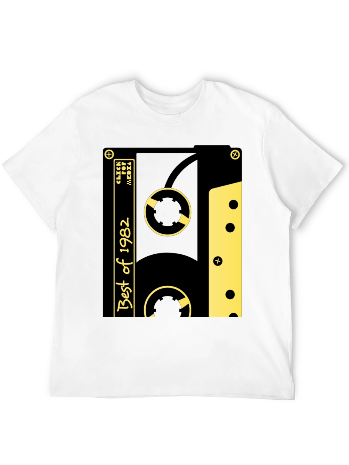 Retro Best of 1982 Cassette Tape Graphic T-Shirt