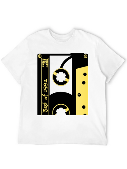 Retro Best of 1982 Cassette Tape Graphic T-Shirt
