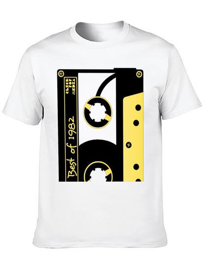 Retro Best of 1982 Cassette Tape Graphic T-Shirt
