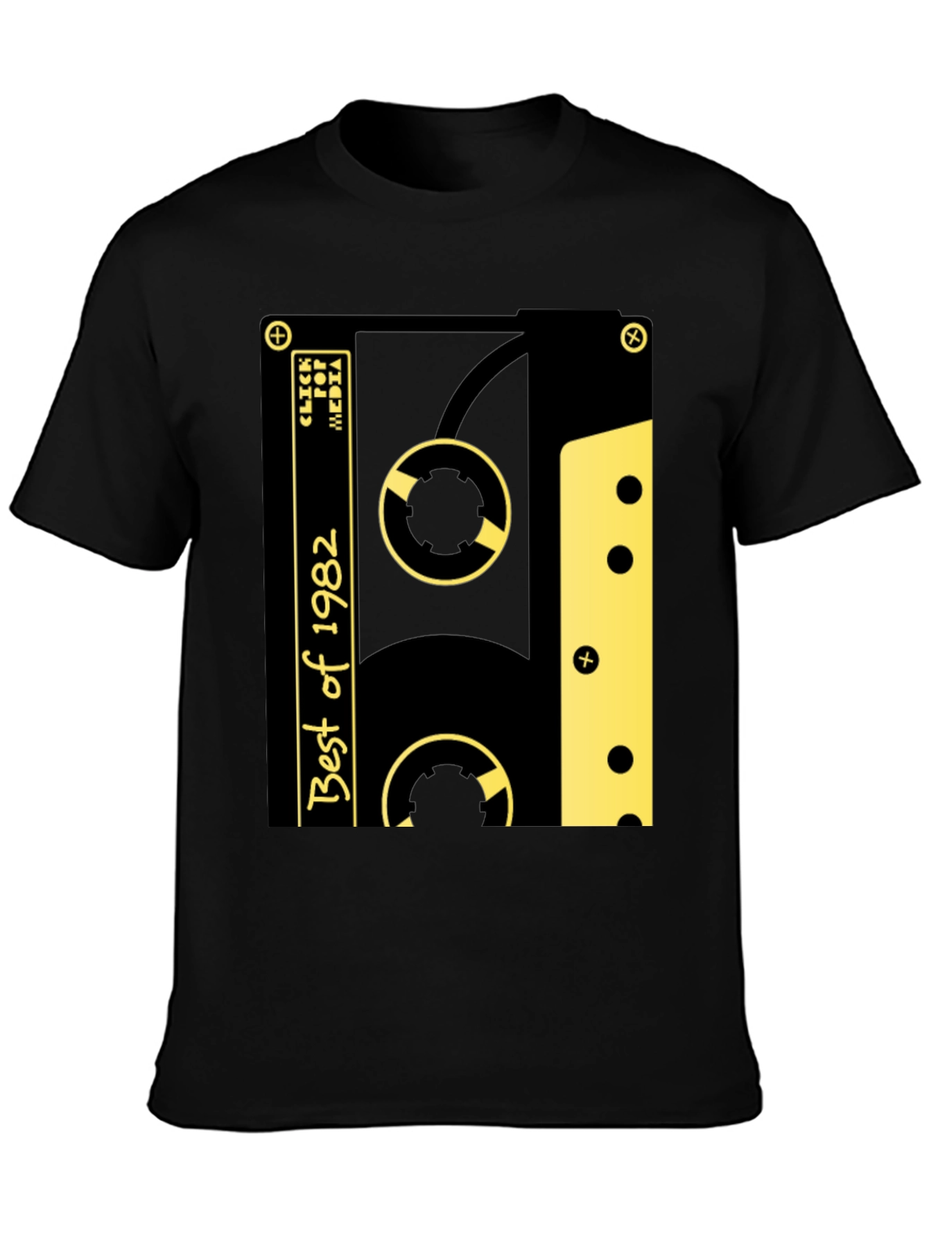 Retro Best of 1982 Cassette Tape Graphic T-Shirt