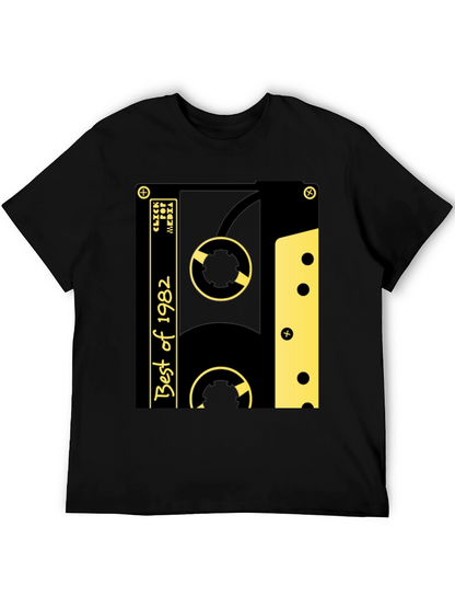 Retro Best of 1982 Cassette Tape Graphic T-Shirt