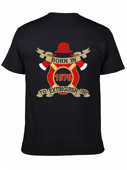 Born in 1976 Firefighter T-Shirt