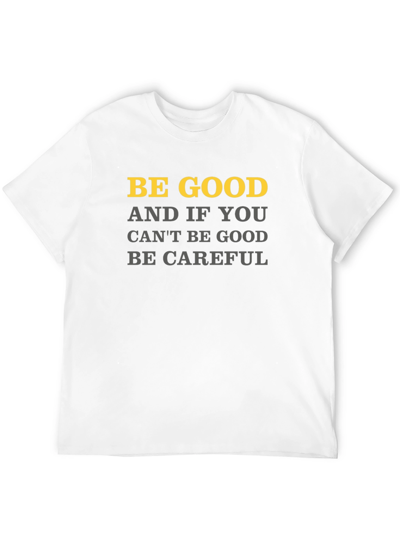 Be Good Graphic Tee - Mens Black T-Shirt