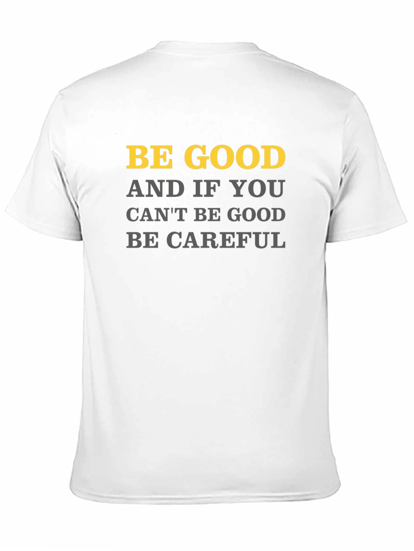 Be Good Graphic Tee - Mens Black T-Shirt